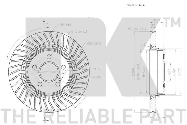 Brake Disc (3133105)