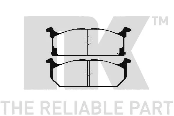 Brake Pad Set, disc brake (225202)