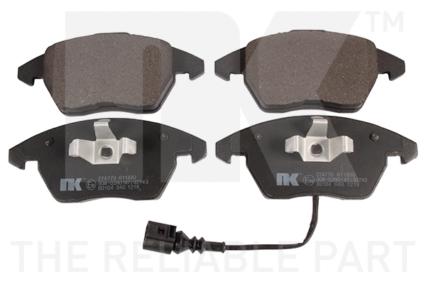 Brake Pad Set, disc brake (224770)