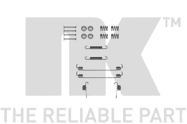 Accessory Kit, parking brake shoes (7933792)
