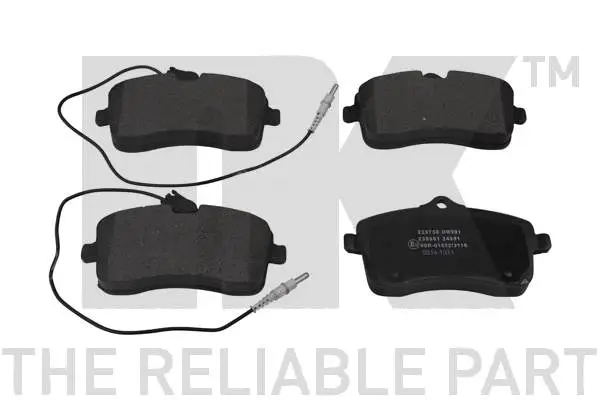 Brake Pad Set, disc brake (223750)