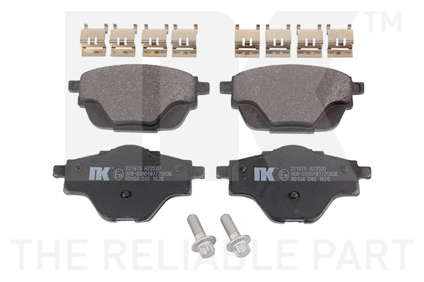 Brake Pad Set, disc brake (221976)