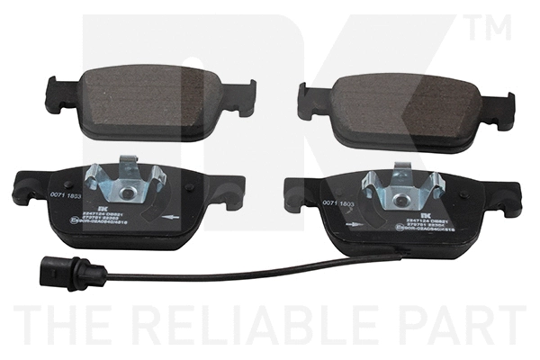 Brake Pad Set, disc brake (2247124)