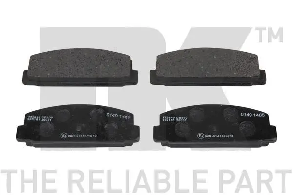 Brake Pad Set, disc brake (223240)
