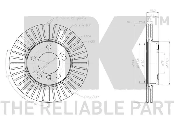 Brake Disc (3115113)