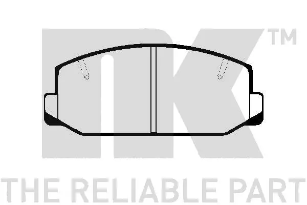 Brake Pad Set, disc brake (224512)