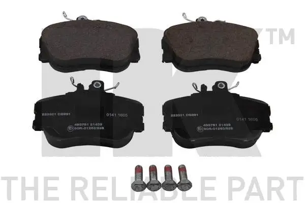 Brake Pad Set, disc brake (223321)