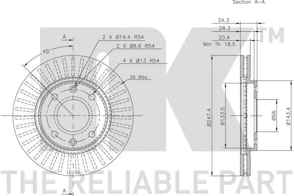 Brake Disc (319918)