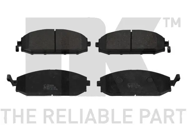 Brake Pad Set, disc brake (222255)