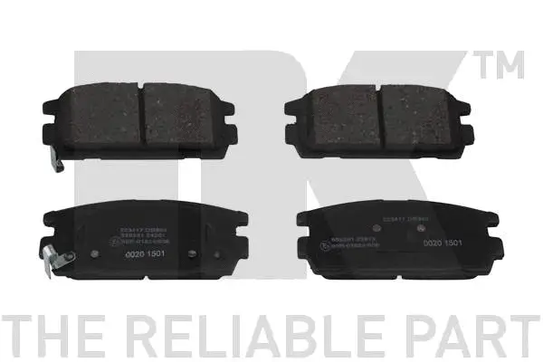 Brake Pad Set, disc brake (223417)