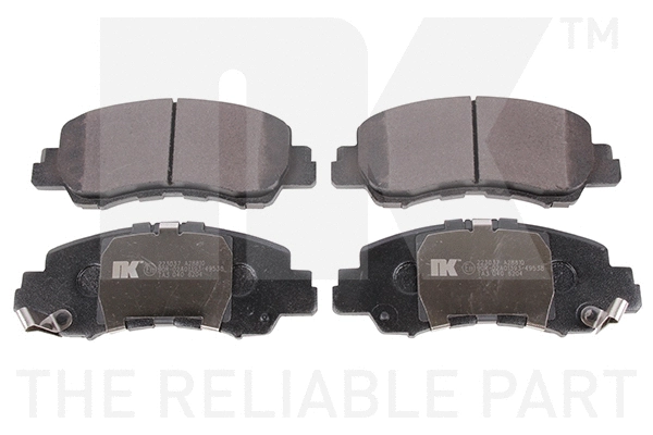 Brake Pad Set, disc brake (223037)