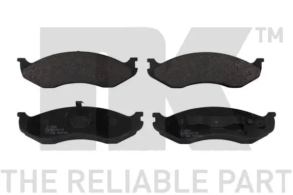 Brake Pad Set, disc brake (229310)