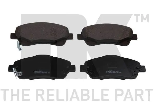 Brake Pad Set, disc brake (224562)
