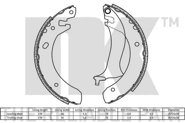 Brake Shoe Set