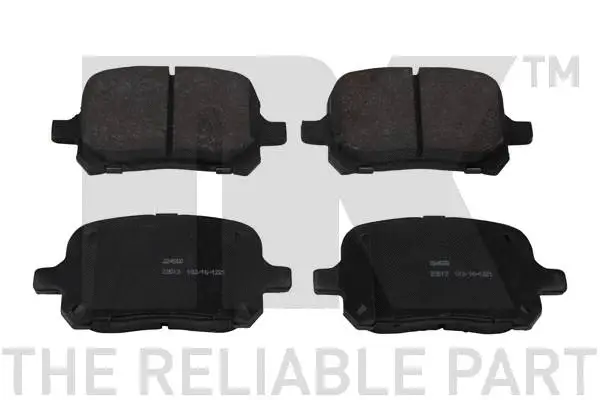 Brake Pad Set, disc brake (224550)