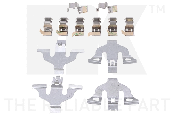 Accessory Kit, disc brake pad (7947042)