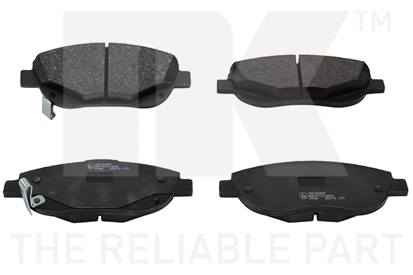 Brake Pad Set, disc brake (224591)