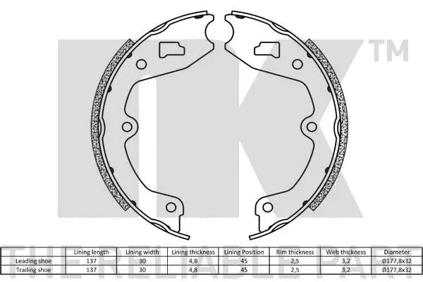 Brake Shoe Set