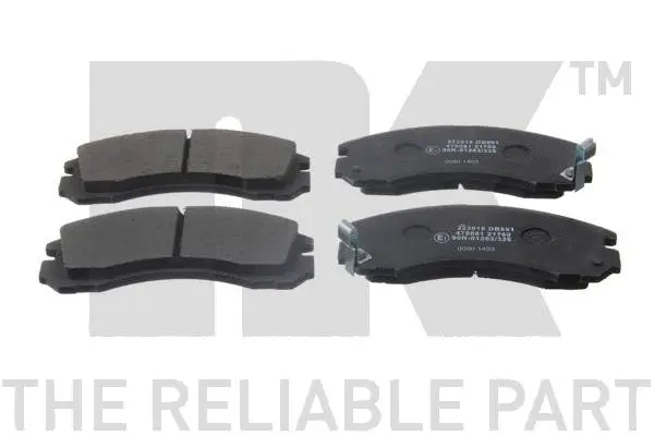 Brake Pad Set, disc brake (223018)