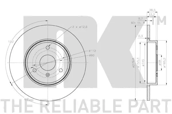 Brake Disc (3133128)