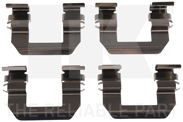 Accessory Kit, disc brake pad (7935693)