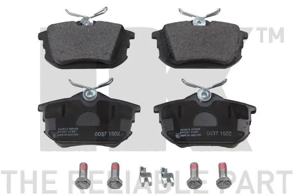 Brake Pad Set, disc brake (224815)