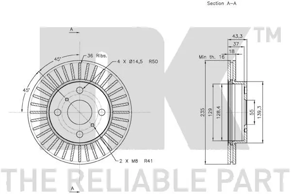Brake Disc (3145100)