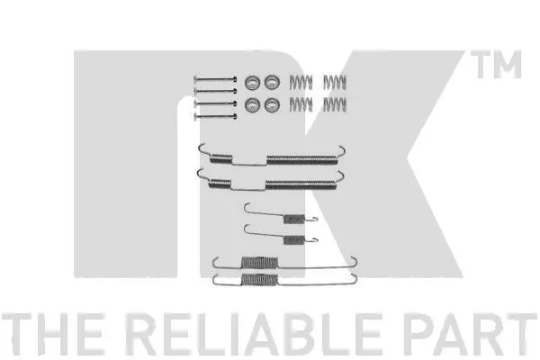 Accessory Kit, parking brake shoes (7939755)
