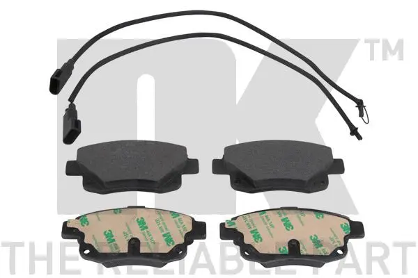 Brake Pad Set, disc brake (222565)