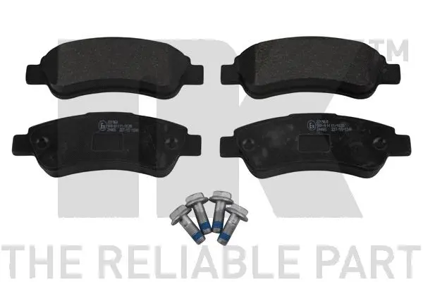 Brake Pad Set, disc brake (221960)