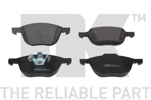 Brake Pad Set, disc brake (222561)