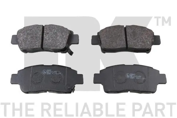 Brake Pad Set, disc brake (224547)