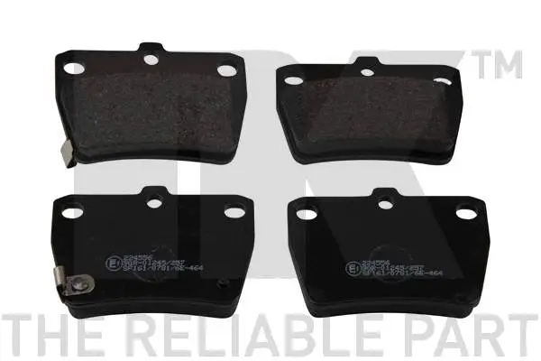 Brake Pad Set, disc brake (224556)