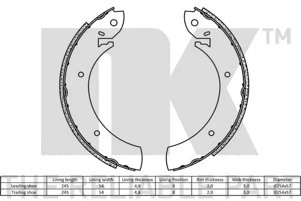 Brake Shoe Set