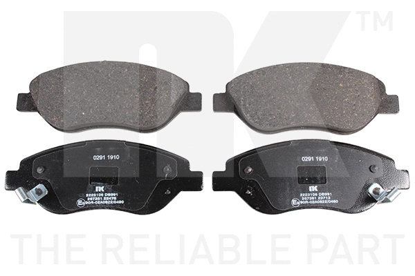 Brake Pad Set, disc brake (2223106)