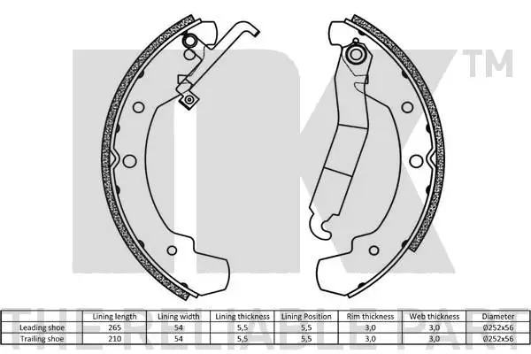 Brake Shoe Set