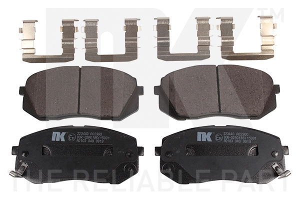 Brake Pad Set, disc brake (223440)