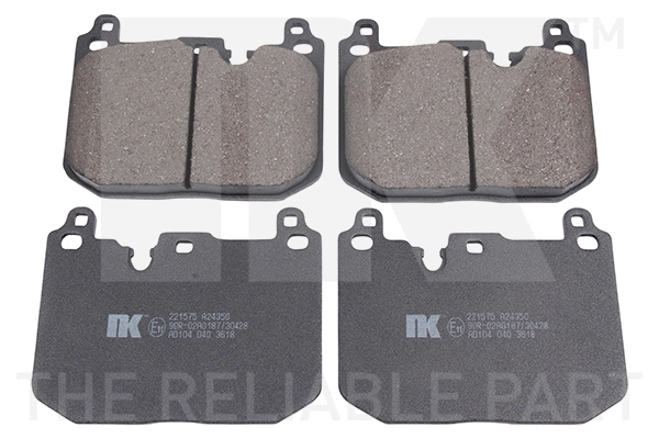 Brake Pad Set, disc brake (221575)