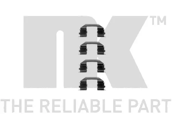 Accessory Kit, disc brake pad (7999258)