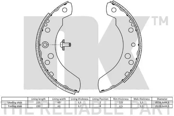Brake Shoe Set