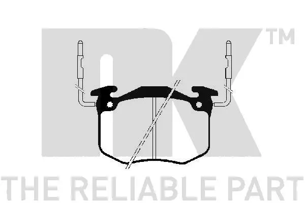 Brake Pad Set, disc brake (223710)