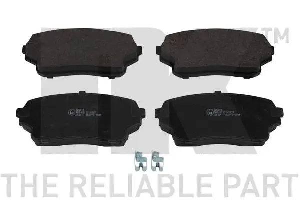 Brake Pad Set, disc brake (225219)