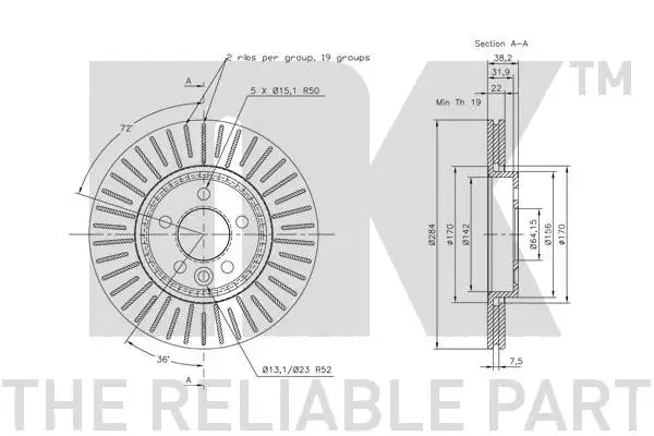 Brake Disc (314055)