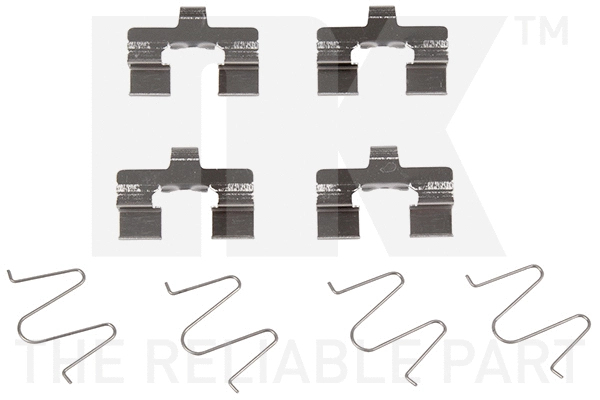 Accessory Kit, disc brake pad (7932207)