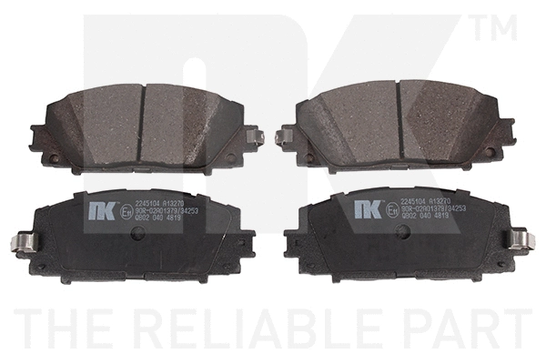 Brake Pad Set, disc brake (2245104)