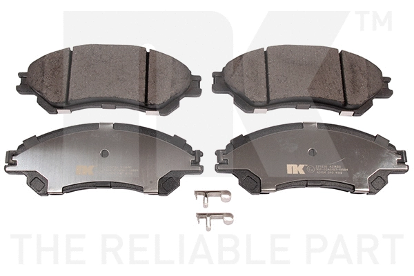 Brake Pad Set, disc brake (225226)