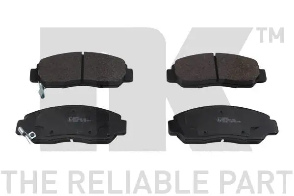 Brake Pad Set, disc brake (222637)