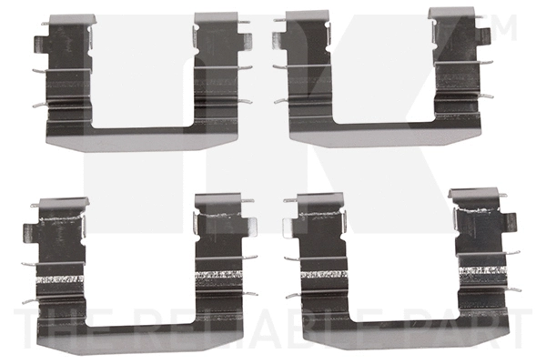 Accessory Kit, disc brake pad (79341708)