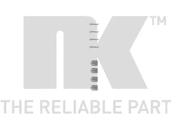 Accessory Kit, disc brake pad (7925959)