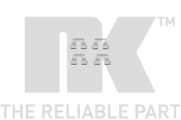 Accessory Kit, disc brake pad (7923690)